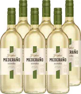 Produktbild von Freixenet Mederaño Blanco, Spanischer Weißwein (6x1,0l) Set - Sonder-Edition - Spanish White Wine, Wein, halbtrocken