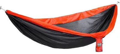 Zdjęcie produktu dla ENO - Hamaki - ENO SuperSub Hammock Charcoal / Orange - ENO-LS049