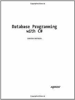 Produktbild von Database Programming with C