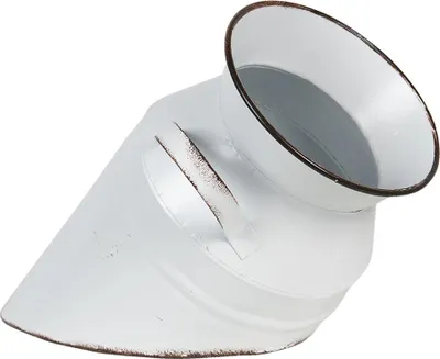 Zdjęcie produktu dla Clayre & Eef Decoration Dzbanek na mleko Ø 17x30 cm biały metalowy