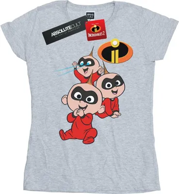Produktbild von Disney - "The Incredibles" T-Shirt für Damen BI35926 (S) (Grau)