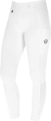 Produktbild von Covalliero Damen Turnier Reitleggings Riding Tights Compression white FS 2025, Größe:40/42