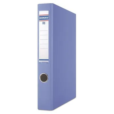 Zdjęcie produktu dla Segregator ringowy, 2 ringi D, 45 mm, A4, PP/karton, DONAU, niebieski, 3932001PL-10