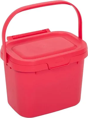 Productafbeelding van Famanu afvalbak, 4,5 liter - Granaatappelkleur