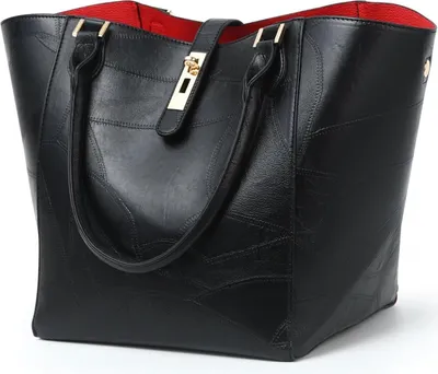 Produktbild von Große Damen Shopper Handtasche aus Leder - Schultertasche für Arbeit und Freizeit