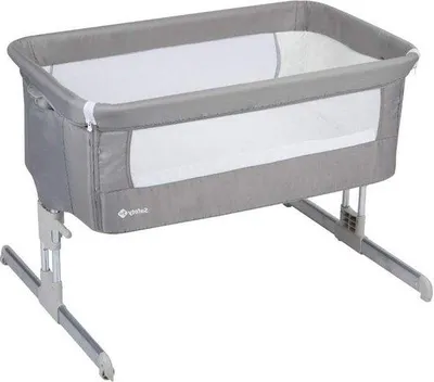 Productafbeelding van Famanu Co-Sleeper, verstelbaar in hoogte - Warmgrijs