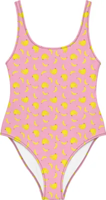 Produktbild von Mr. & Mrs. Panda Schwimmanzug Bananen Staude Größe XXXL - Rosa - Geschenk, Damen-Einteiler, Badeanzug, Bademode, Swimsuit, Badebekleidung, Muster