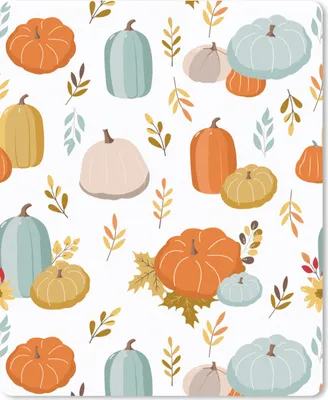 Produktbild von MuchoWow® Mauspad Mousepad Kürbis - Herbst - Muster 30x40 cm - Mousepads - Maus Mat - Pad - Mausunterlage - Mausmatten