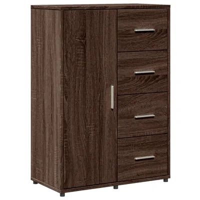 Produktbild von Sideboard Braun Eichen-Optik 60x31x84 cm Holzwerkstoff