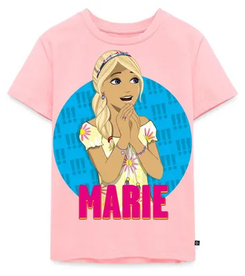 Produktbild von Spreadshirt Die Drei Ausrufezeichen Marie Kinder Premium T-Shirt, 98/104 (2 Jahre), Rosa