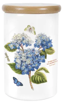 Vorratsdose luftdicht 20 cm mehrfarbig Blumenmuster Glas
