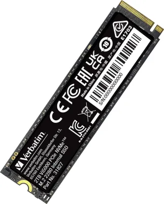 Imagen del producto de Verbatim Vi5000, SSD M.2, 2 TB, PCIe 4.0, NVMe, 31827