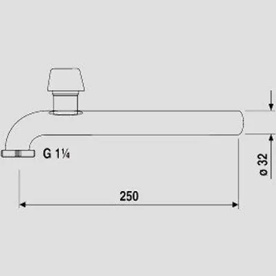 Produktbild von SANIT 03.091.00..0000 Abgangsbogen 90Gr mit Rohrbelüfter