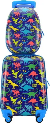 Produktbild von Famanu Trolley Koffer Set, Handgepäck - Kinderkoffer Trolley
