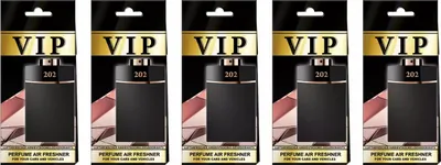 Produktbild von 5x Auto Duft VIP-202, Lufterfrischer Auto,Duftbaum auto,Auto zubehör,Duftspender