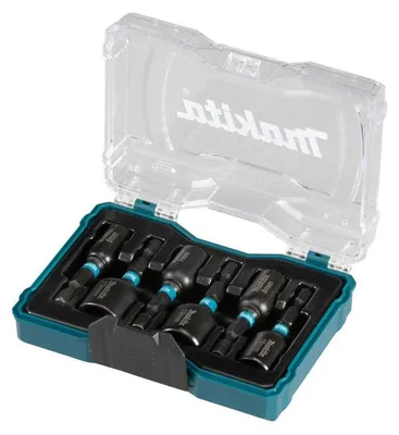 Image de Coffret 6 douilles à queue Impact MAKITA E-15768 BLACK