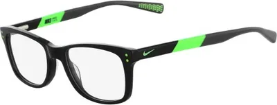 Produktbild von NIKE OPTISCHE GLÄSER - NIKE OPTISCH  MODELLL NIKE 5538 FARBE SCHWARZ-FLASH LIME RAHMEN GRÖSSE 49mm Brücke GRÖSSE 17mm