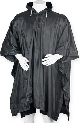 Produktbild von Splashmacs SC010 | Regenponcho - Farbe: Black - Größe: One Size
