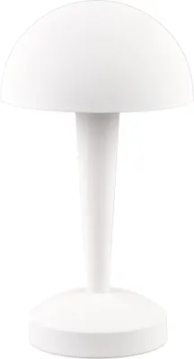 Immagine prodotto di Lampada da tavolo Canaria bianca 1xE14x5W in metallo, dimensioni: 26,5x15x15 cm, IP20, RL
