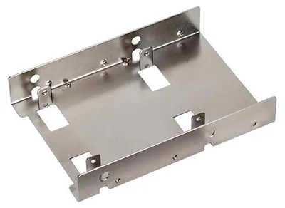 Produktbild von SilverStone SST-SDP08-Lite Einbaurahmen 3.5" für 2x 2.5" SSD/HDD