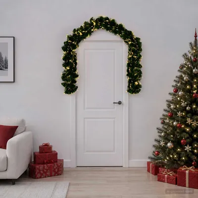 Imagen del producto de Guirnalda de Navidad 48 LED Blanco Cálido PVC