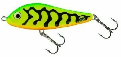 Zdjęcie produktu dla Salmo Rattlin Slider Jerkbait Green Tiger GRT tonący 8cm