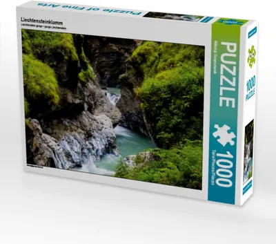 Produktbild von Calvendo Liechtensteinklamm 1000 Teile Puzzle quer 640x480mm, Gospodarek Mikolaj; 7412545
