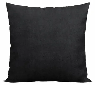 Produktbild von Markizeta Dekokissenbezug 40x40 cm weicher Velours schwarz