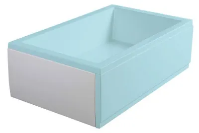 Immagine prodotto di Polysan Deep Plain - Pannello laterale 90, 90x36 cm, bianco 89781