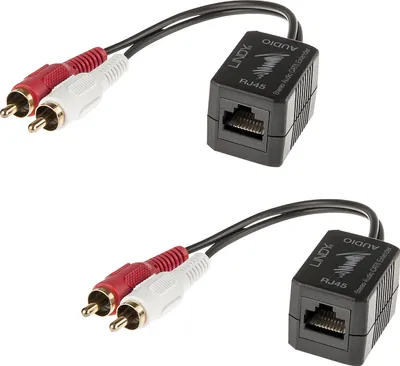 Obrázek produktu pro Lindy Stereo Audio Extender Cat.5/6 (vysílací a přijímací jednotka)
