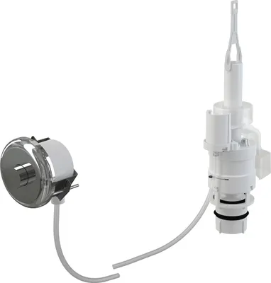 Immagine prodotto di Alcadrain MPO11 Manuelle pneumatische Fernauslösung, Chrom-Glanz, für Wandeinbau