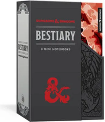 Obrázok produktu pre Bestiary Notebook Set (Dungeons & Dragons). 8 Mini Notebooks