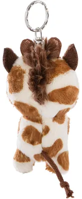 Produktbild von Schlüsselanhänger Glubschis Giraffe Halla, 9 cm, braun gefleckt, Glitzeraugen