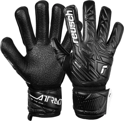Produktbild von Reusch Torwarthandschuhe Attrakt Resist Junior mit Negative Cut 7700 black 6