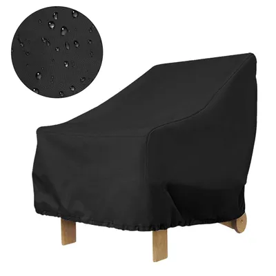 Produktbild von Abdeckung für Gartenmöbel 80 × 85 × 91cm, 210D Schutzhülle, wasserdicht, Anti-UV, winddicht, UV-beständige Stuhlabdeckung