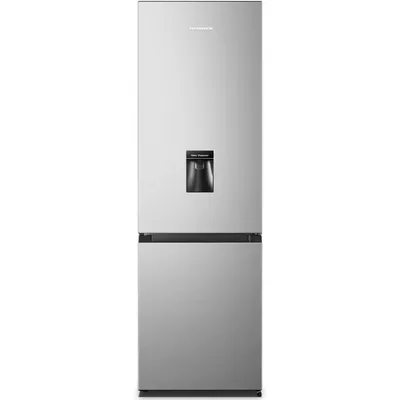 Produktbild von Heinner HC-HS268SWDE++ Kühl-Gefrierkombination, Wasserspender, 268 L,Türanschlag wechselbar, Silber