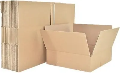 Produktbild von Faltkartons Kartonbox zum Verpacken 300 x 300 x 80 mm, 100 Stück