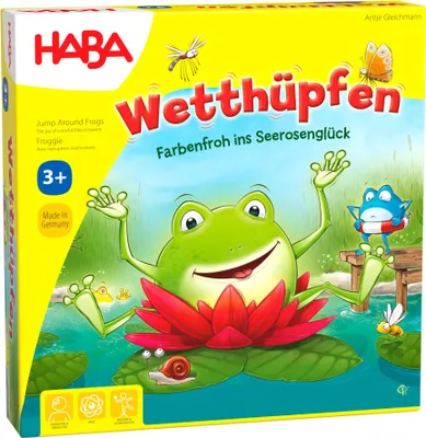 Produktbild von HABA Wetthüpfen, 3 Jahr(e), Mehrfarbig