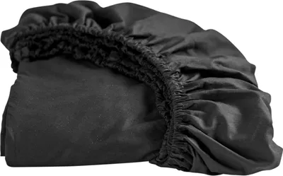 Produktbild von Cinderella Spannbettlaken Jersey - 120 x 200 cm - Schwarz | Zubehör Jugendzimmer