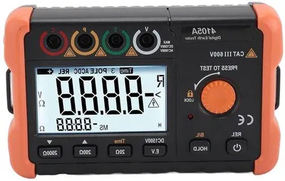 Obrázek produktu pro Přesný tester 0–1000 V, 0,1–1999 Ω, LCD displej, vysoká přesnost