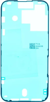 Produktbild von Kleber Display für Apple iPhone 15 - Doppelseitig Klebeband Klebestreifen Displayglas Schwarz