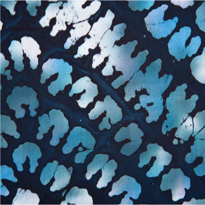 Produktbild von Viskose Stoff Meterware Unique Crafted Batik Viskose dunkelblau 137cm