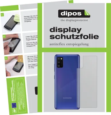 Zdjęcie produktu dla 2x folia ochronna do Samsung Galaxy A41 tylna matowa osłona ekranu folia ochronna wyświetlacza dipos