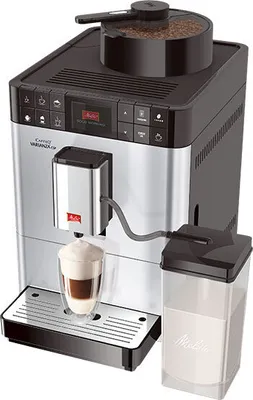 Produktbild von Melitta Caffeo Varianza CSP, Espressomaschine, 1,2 l, Kaffeebohnen, Eingebautes Mahlwerk, 1450 W, Silber
