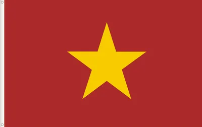 Vietnam Flagge 150x90 cm Polyester Rechteckig