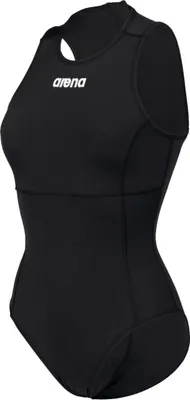 Produktbild von arena Badeanzug / Wasserballanzug für Damen chlor- und UV-beständig, Farbe:Schwarz, Größe:46