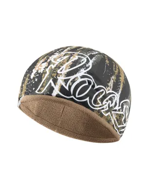 Immagine prodotto di ROCKBROS cappello invernale in pile scalda orecchie termico sotto il cappello caldo elastico antivento sportivo per la corsa marrone