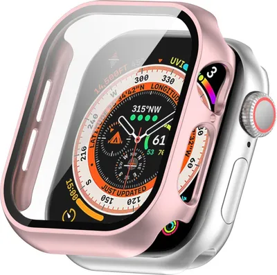 Obrázek produktu pro Pouzdro na chytré hodinky + ochranné sklo pro Apple Watch Series 11 / 10 42 mm, plast PC