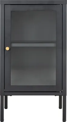 Image de Beistellschrank >Dalby< in Schwarz, Metall - 38x70x35cm (BxHxT)