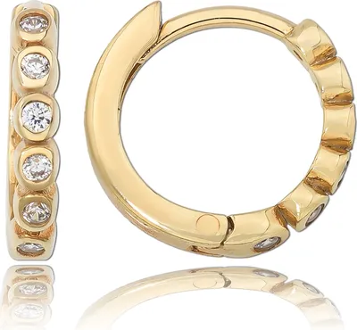 Produktbild von Balia Creolen Gold 333 weiß, gold Damen Schmuck BGO0058GW